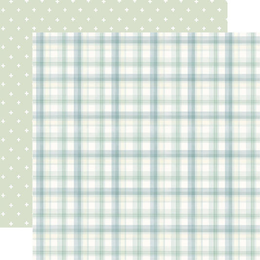 Carta Bella - Little Lullabies Baby Boy - Perfect Boy Plaid