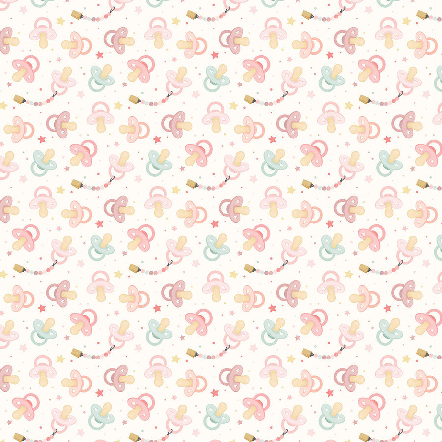 Carta Bella - Little Lullabies Baby Girl - Little One Pacifiers
