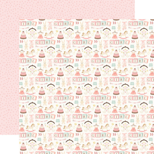Carta Bella - Little Lullabies Baby Girl - A Little Girl’s Toys
