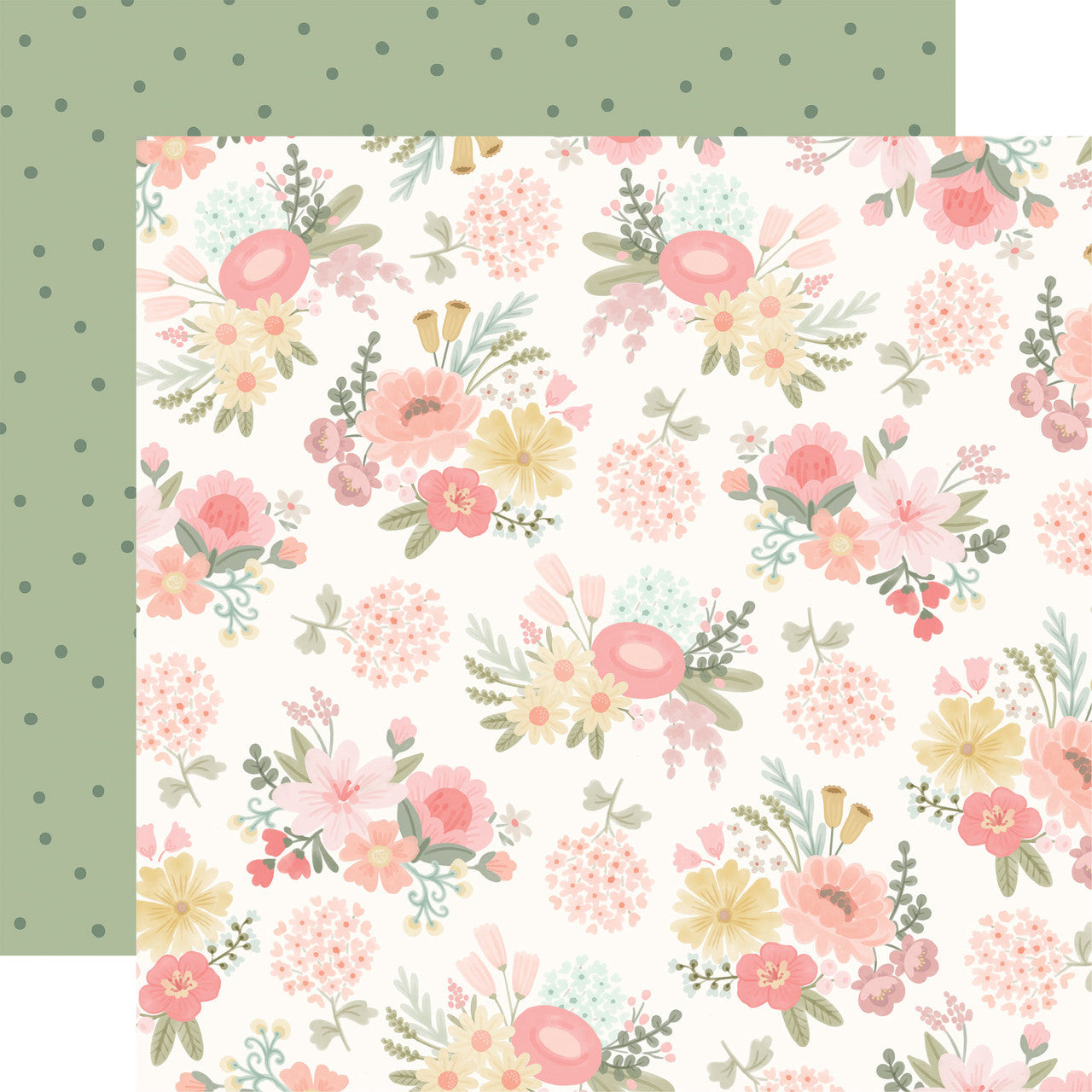 Carta Bella - Little Lullabies Baby Girl - Little Lady Floral