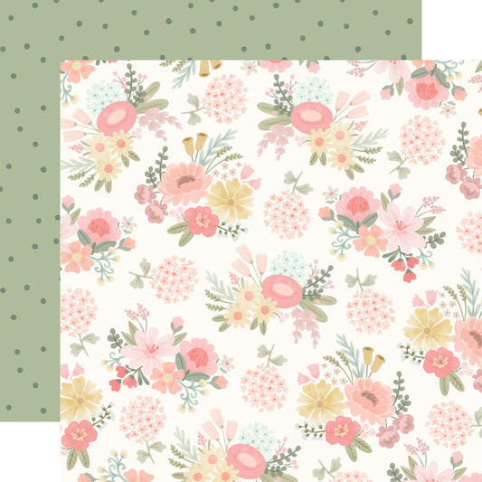 Carta Bella - Little Lullabies Baby Girl - Little Lady Floral