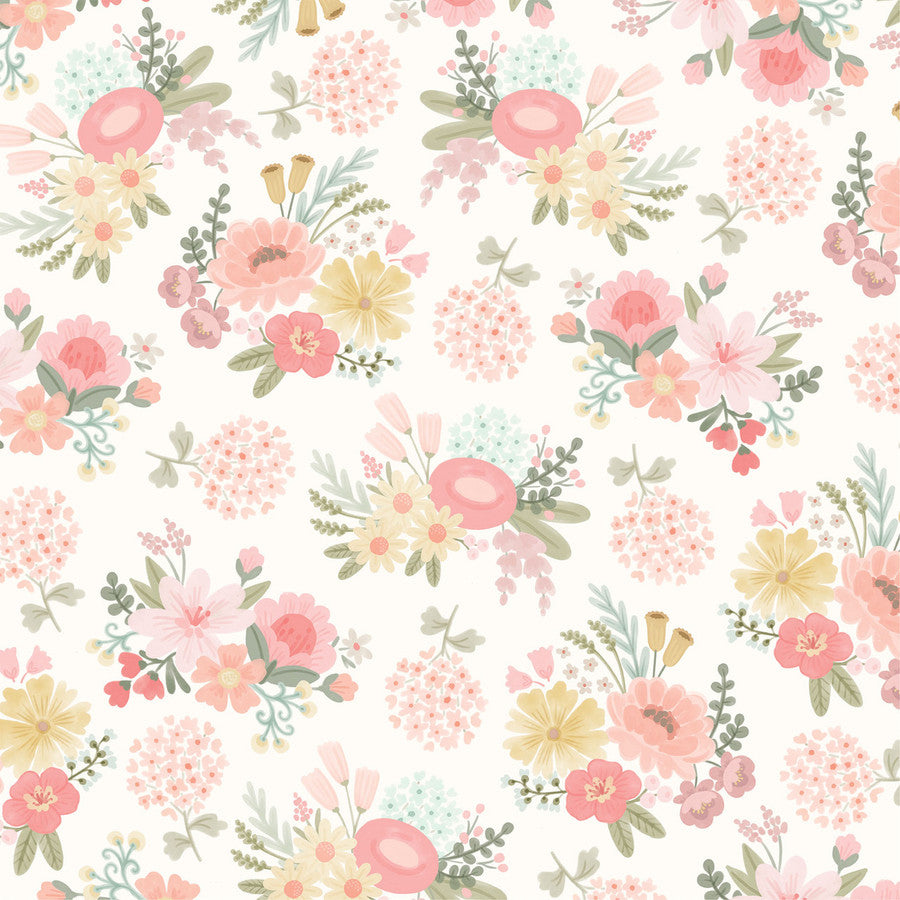 Carta Bella - Little Lullabies Baby Girl - Little Lady Floral