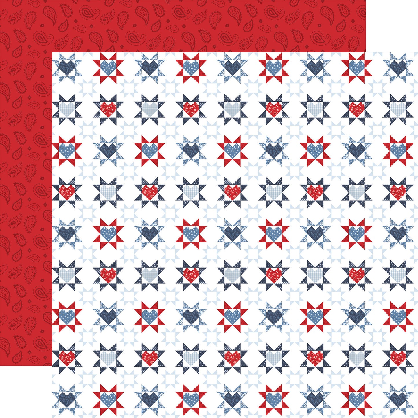 Echo Park - All American - Patriotic Patchwork