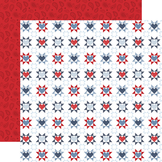 Echo Park - All American - Patriotic Patchwork