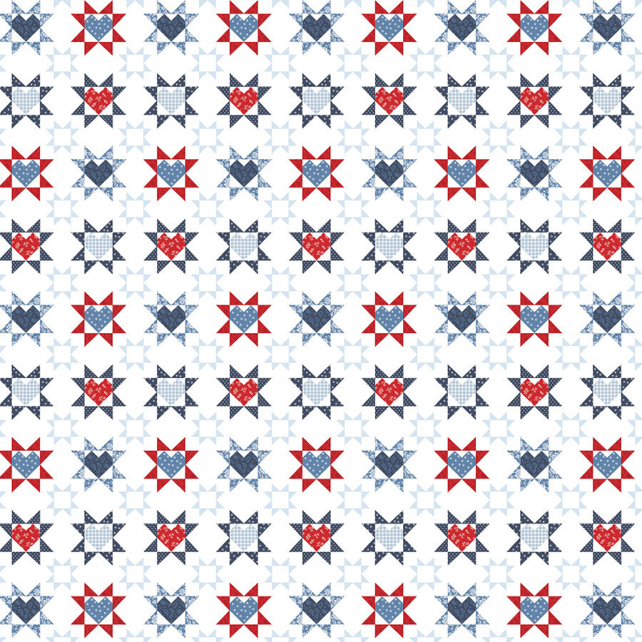 Echo Park - All American - Patriotic Patchwork