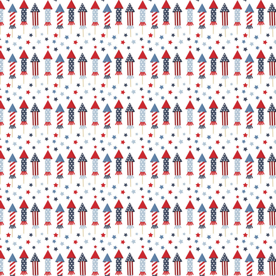Echo Park - All American - Star Spangled Rockets