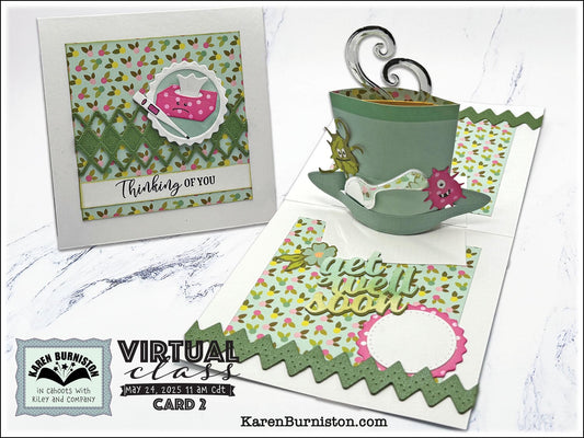 Karen Burniston - Card Kits - Get Well Soon Pop-up Card
