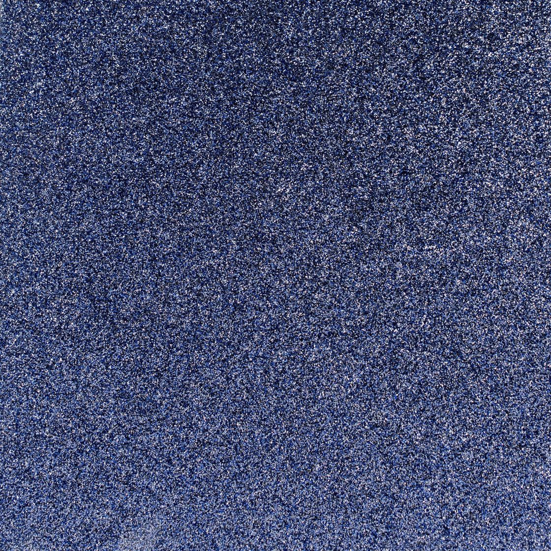 Craft Perfect - Glitter Card - Cobalt Blue