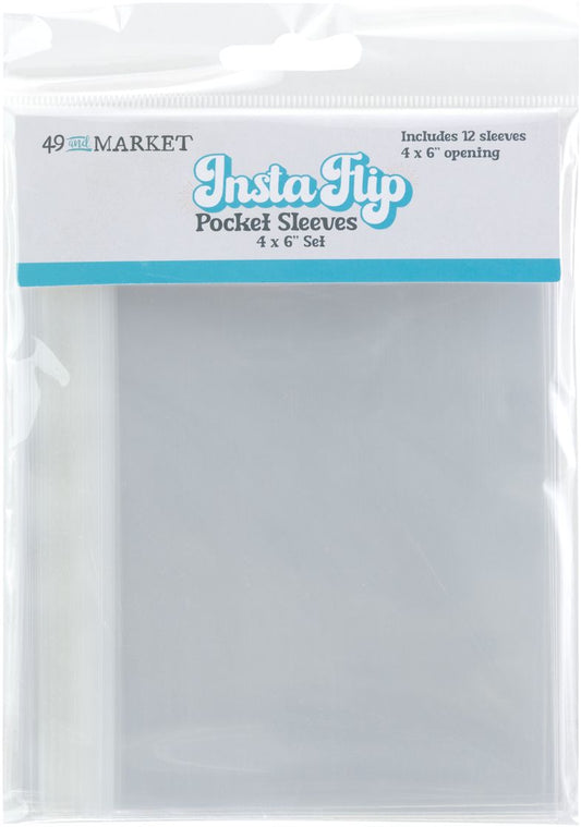 49 & Market - InstaFlip Pocket Sleeves - 4’’x6’’ Set