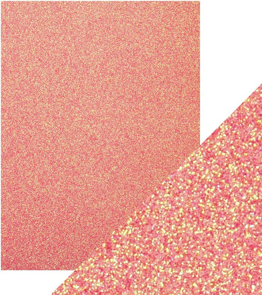 Craft Perfect - Glitter Card - Candy Floss