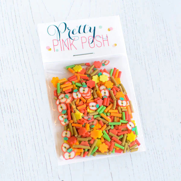 Pretty Pink Posh - Clay Confetti - Fall Harvest