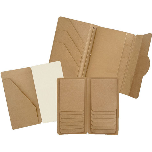 Graphic 45 - Travel Album with Inserts - Kraft