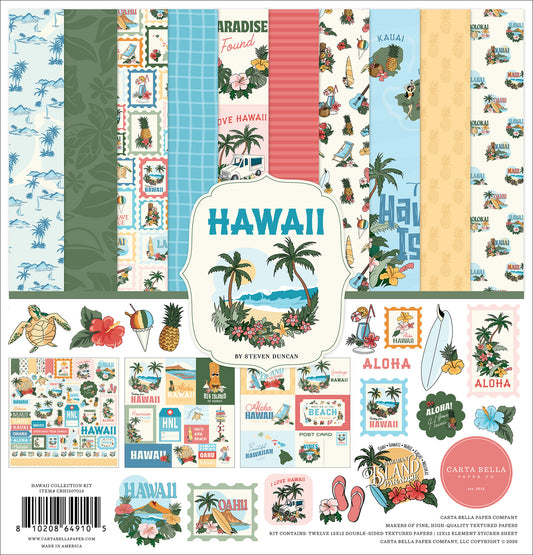 Carta Bella - 12x12 Collection Kit - Hawaii