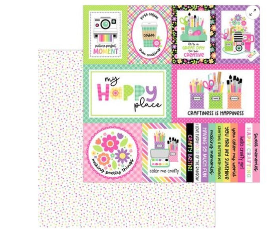 Doodlebug - Color Me Crafty - Happy Dots