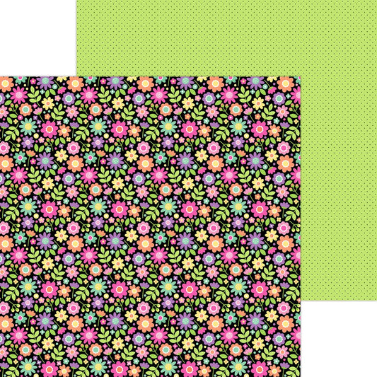 Doodlebug - Color Me Crafty - Garden Girl