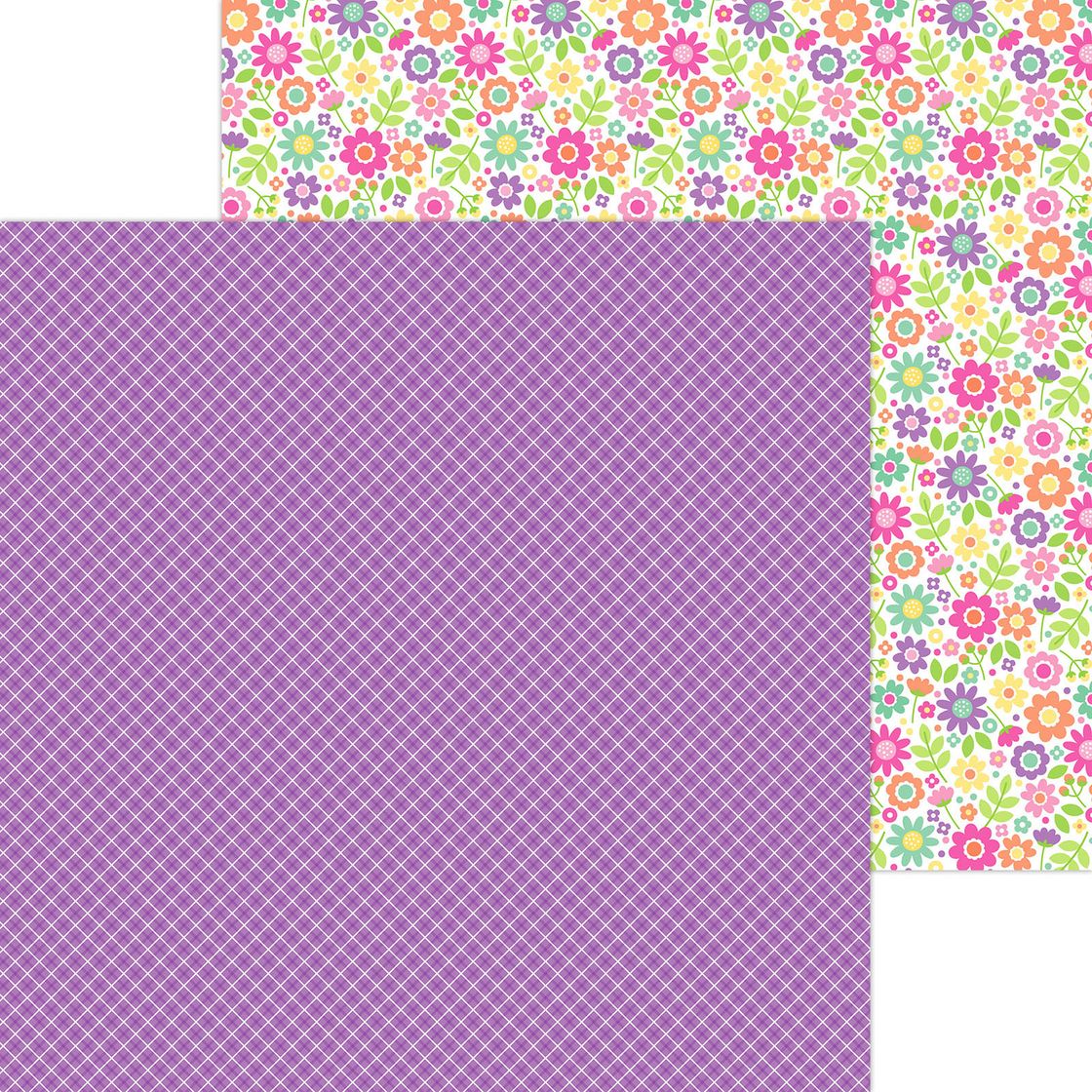 Doodlebug - Color Me Crafty - Plaid It’s Purple
