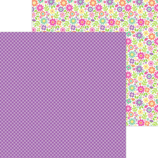 Doodlebug - Color Me Crafty - Plaid It’s Purple