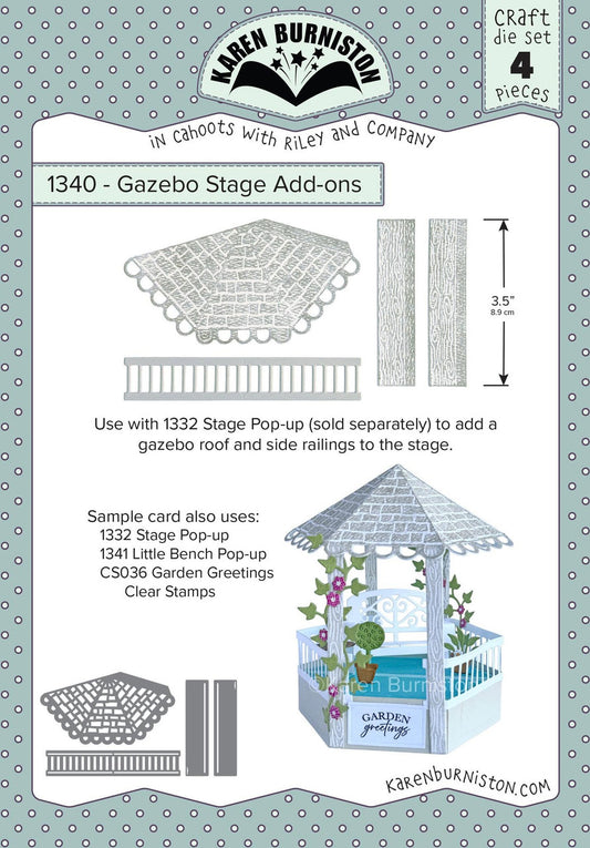 Karen Burniston - 1340 Gazebo Stage Add-ons