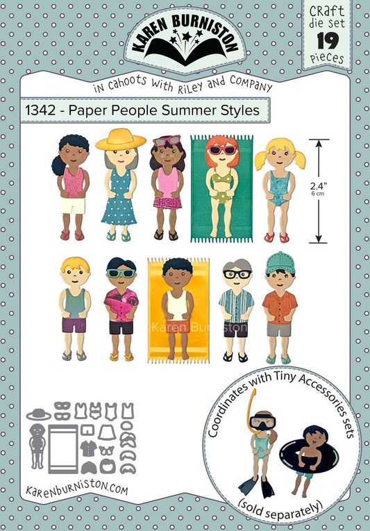 Karen Burniston - 1342 Paper People Summer Styles
