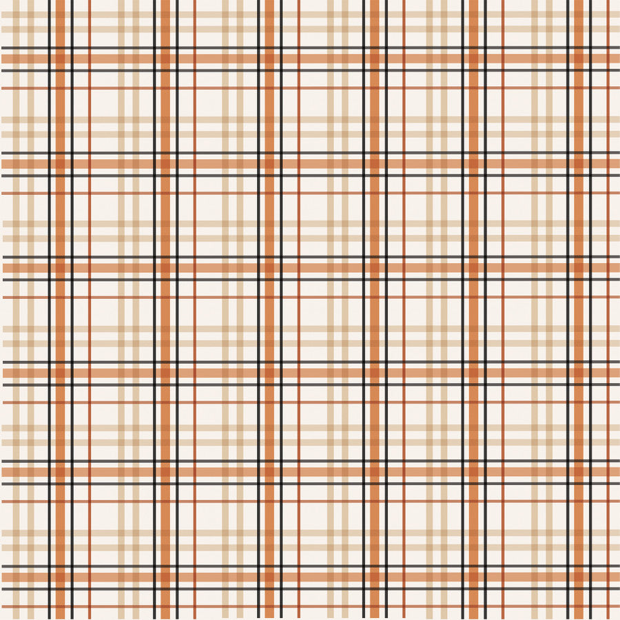 Carta Bella - Handmade Halloween - Halloween Plaid