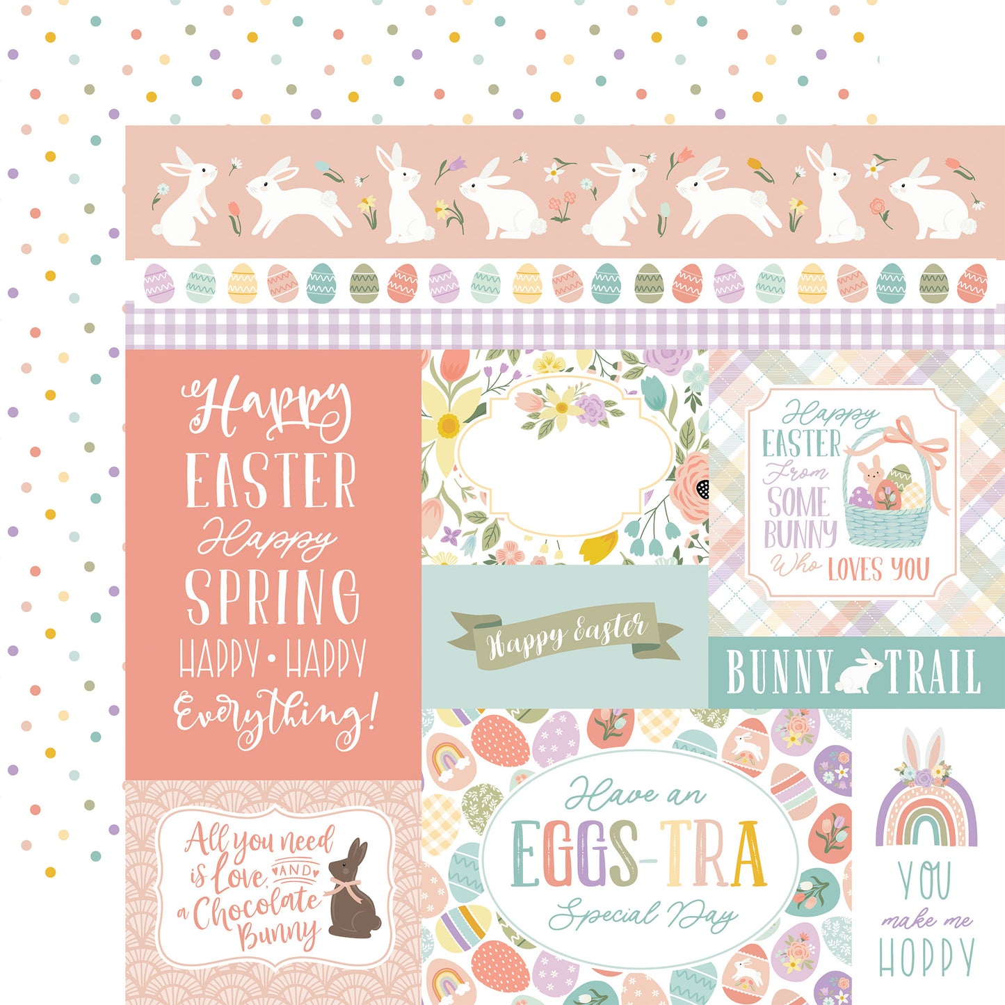Echo Park - It’s Easter Time - Journaling Cards