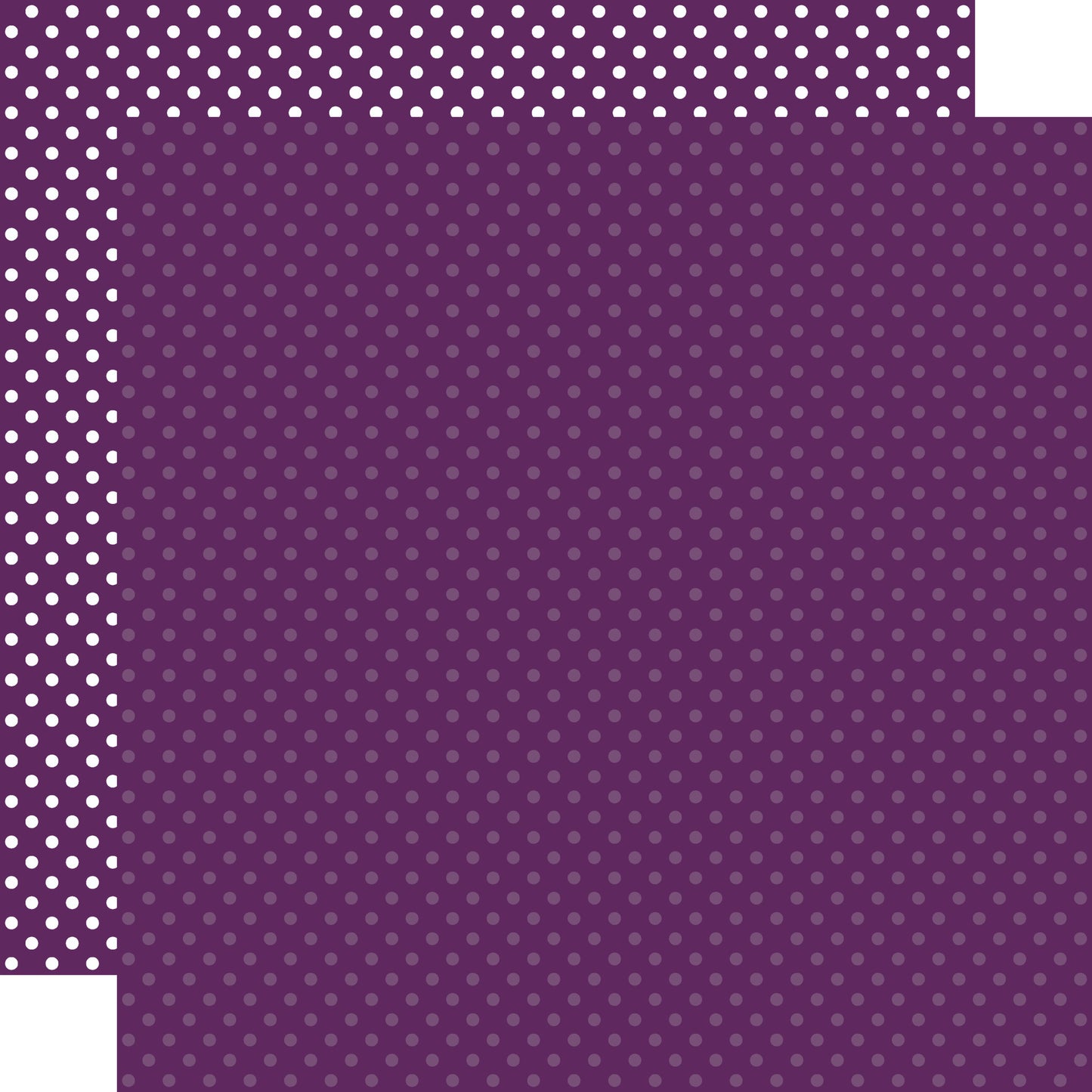 Echo Park - Dots & Stripes - Purple