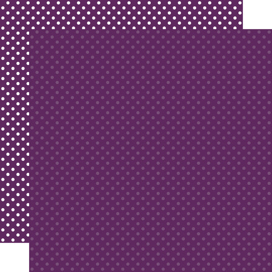 Echo Park - Dots & Stripes - Purple