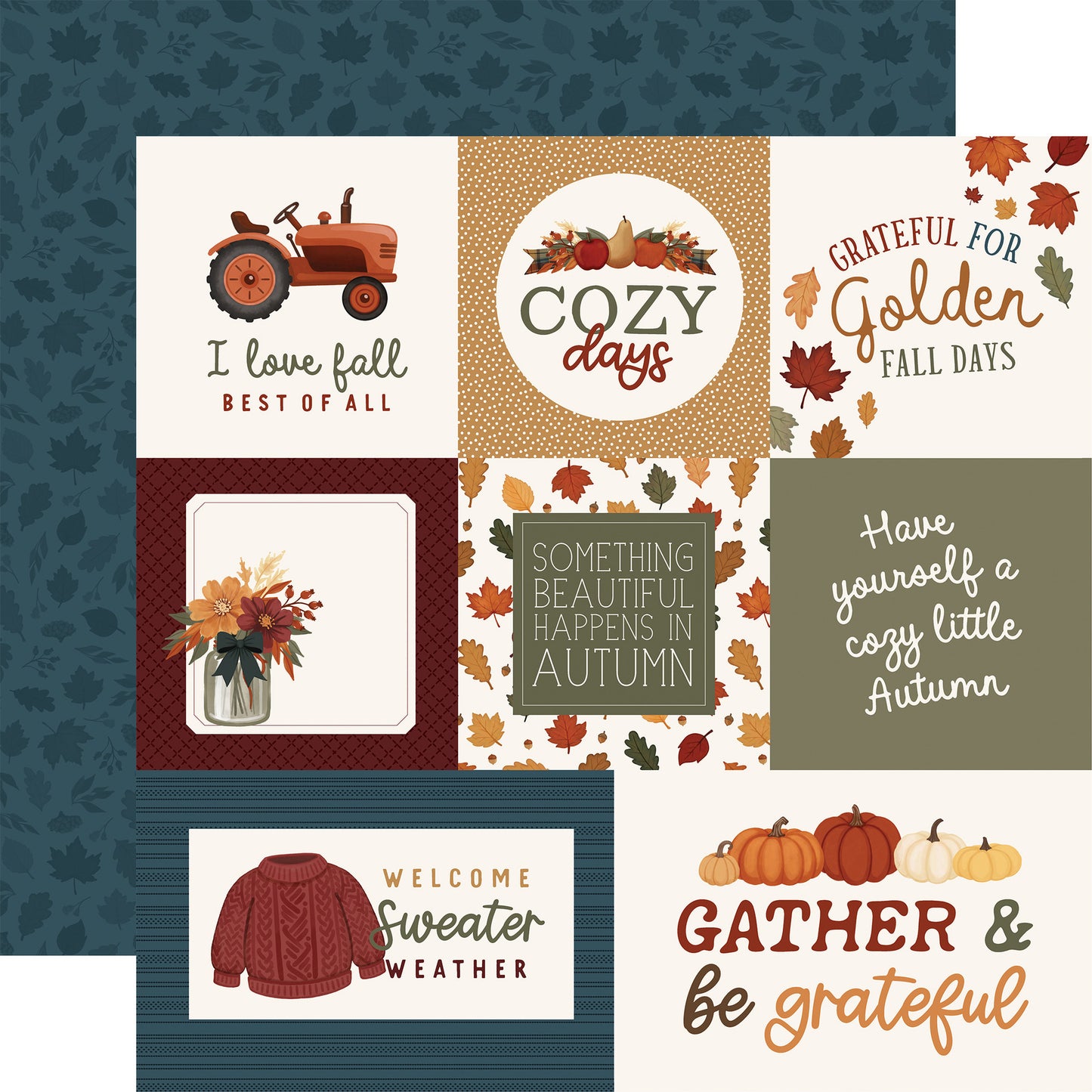 Carta Bella - Here Comes Autumn - Multi Journaling Cards