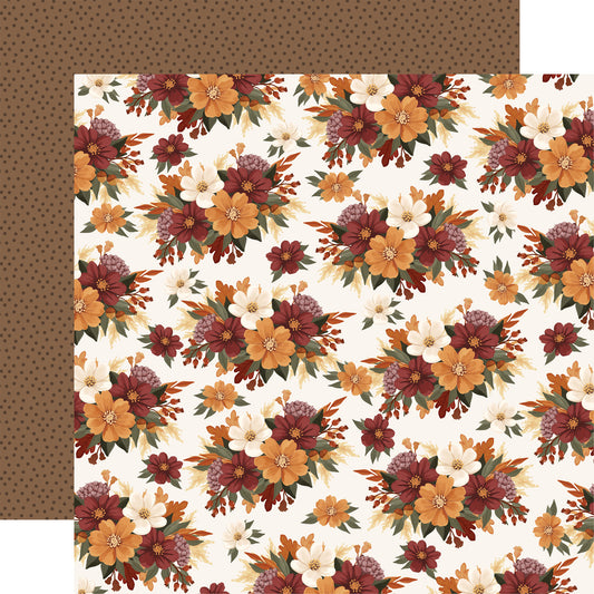 Carta Bella - Here Comes Autumn - Fall Floral Bunches