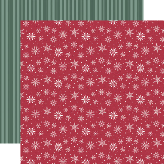 Echo Park - Baking Christmas Cheer - Snowflake Icing