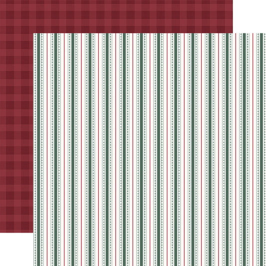 Echo Park - Baking Christmas Cheer - Kitchen Stripes