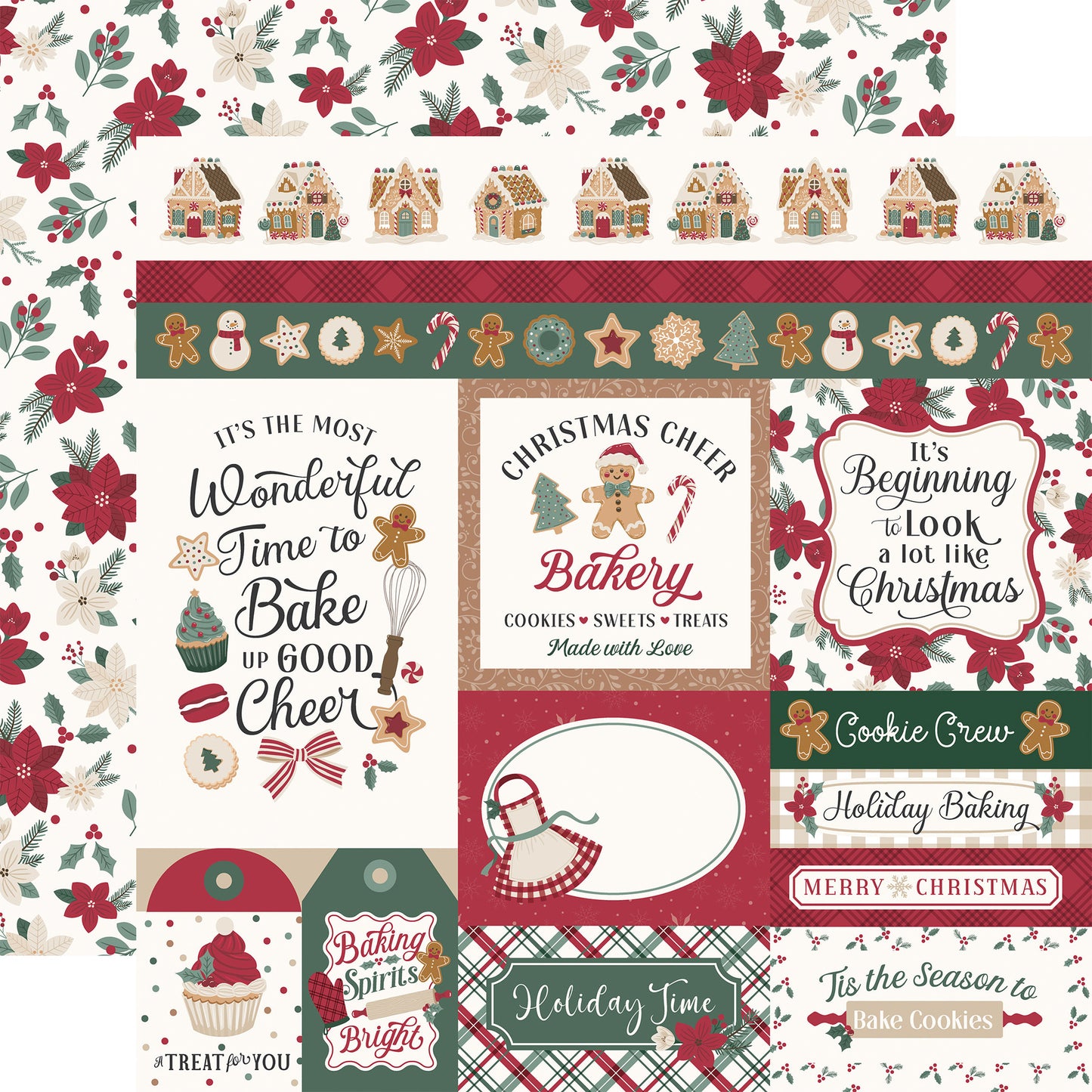 Echo Park - Baking Christmas Cheer - Multi Journaling Cards