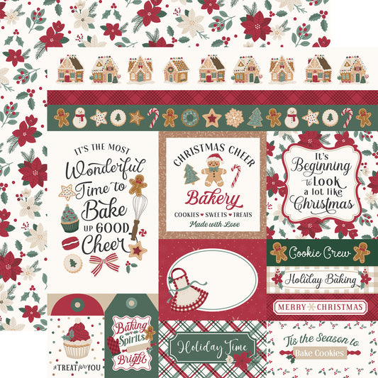 Echo Park - Baking Christmas Cheer - Multi Journaling Cards