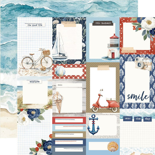Simple Stories - Simple Vintage Sand & Sea - Journal Elements