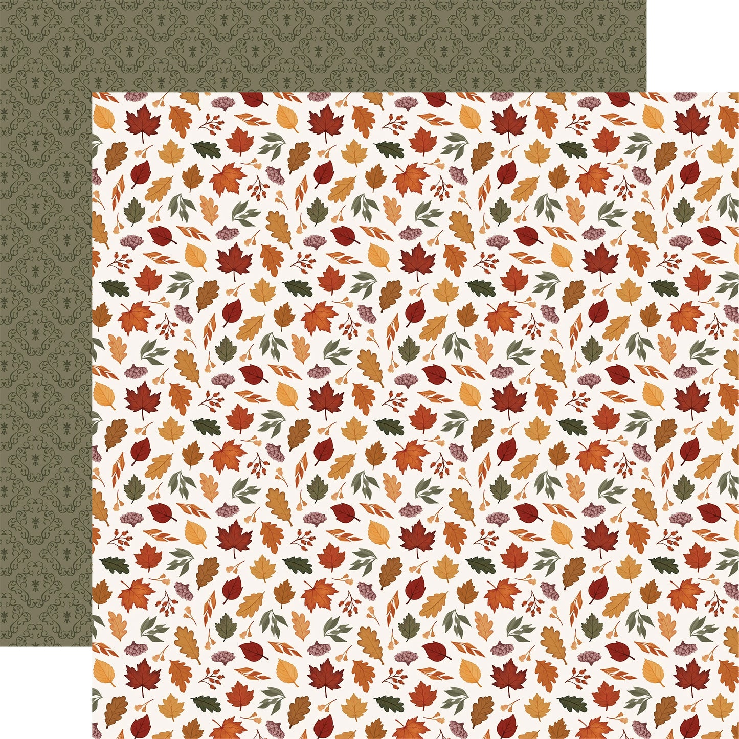 Carta Bella - Here Comes Autumn - Scattered Fall Leaves