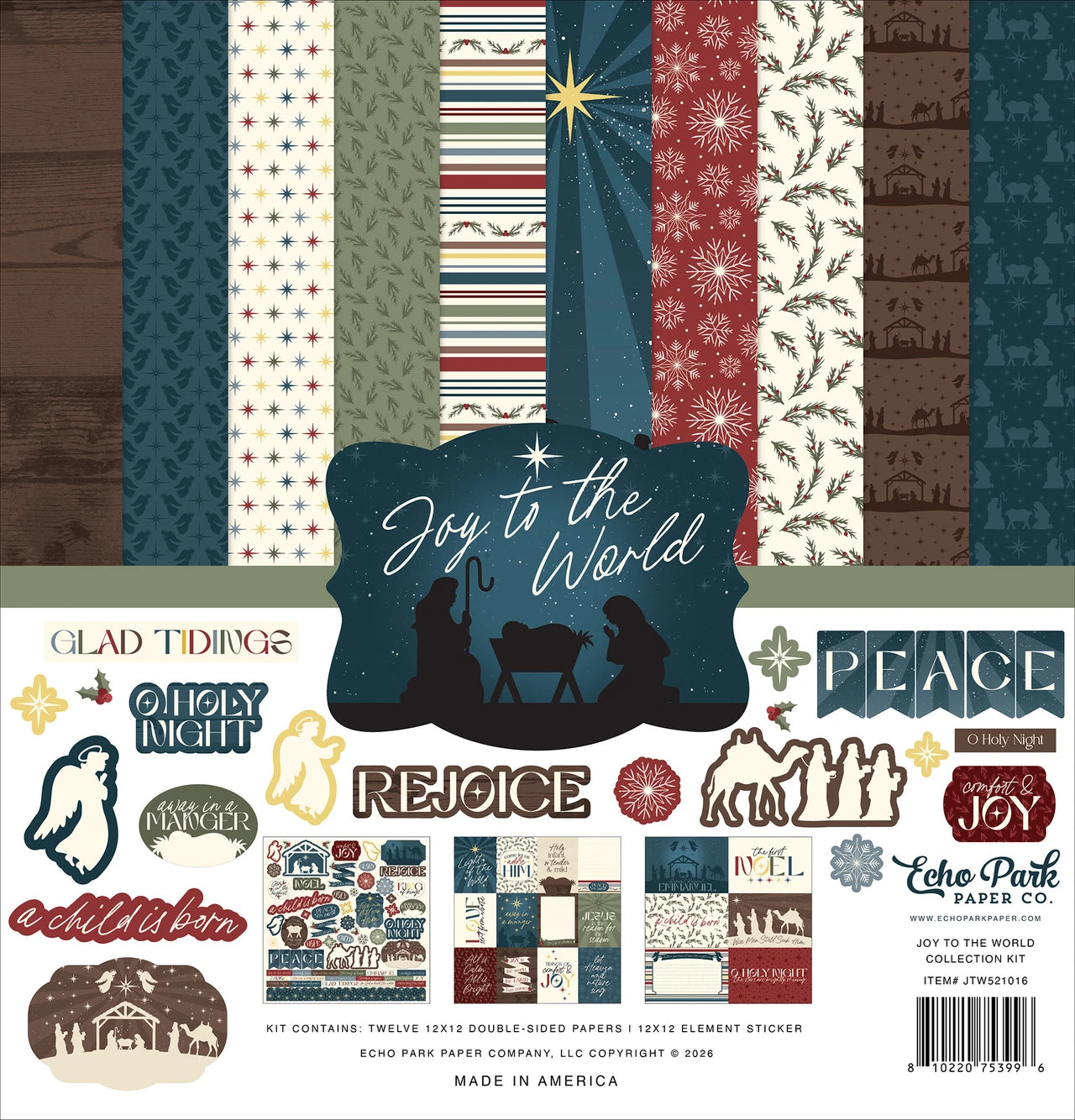 Echo Park - Collection Kit - Joy to the World