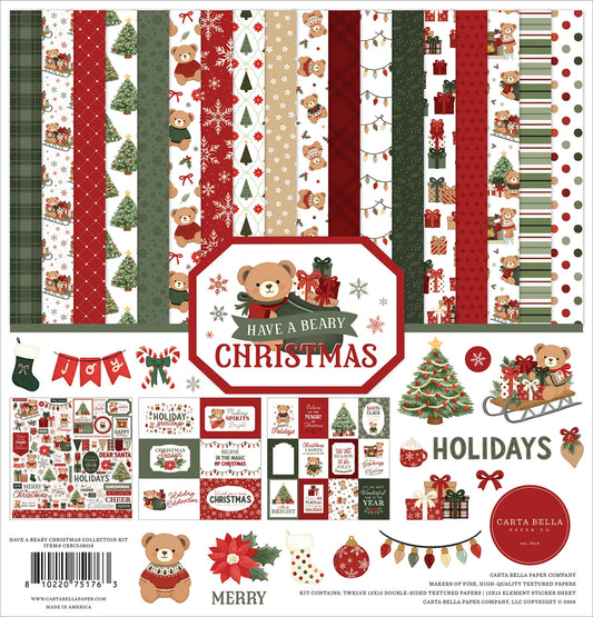 Carta Bella - Collection Kit - Have a Beary Christmas
