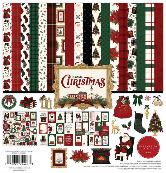 Carta Bella - Collection Kit - Classic Christmas