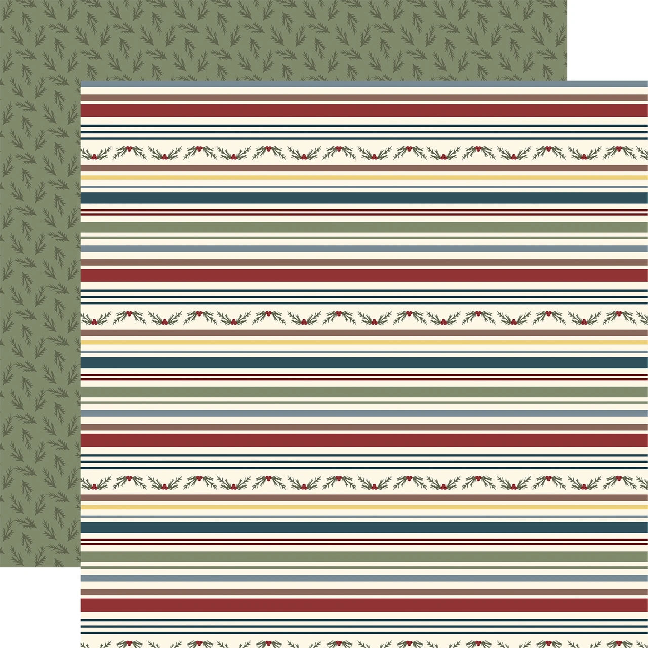Echo Park - Joy to the World - Holly and Stripes