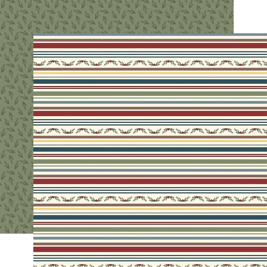 Echo Park - Joy to the World - Holly and Stripes