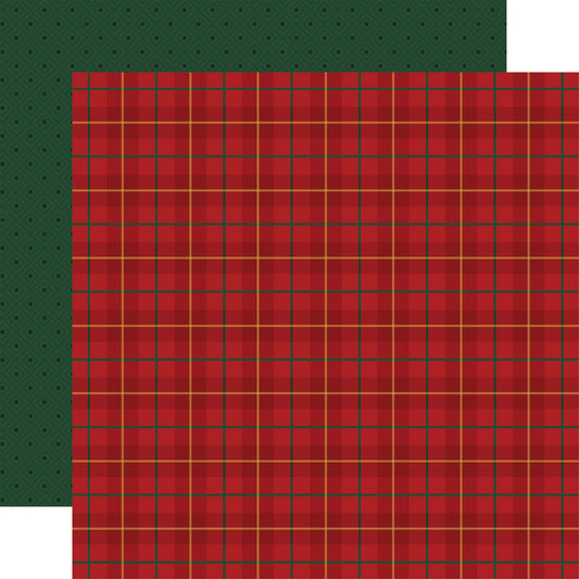 Carta Bella - Classic Christmas - Wrapping Paper Plaid