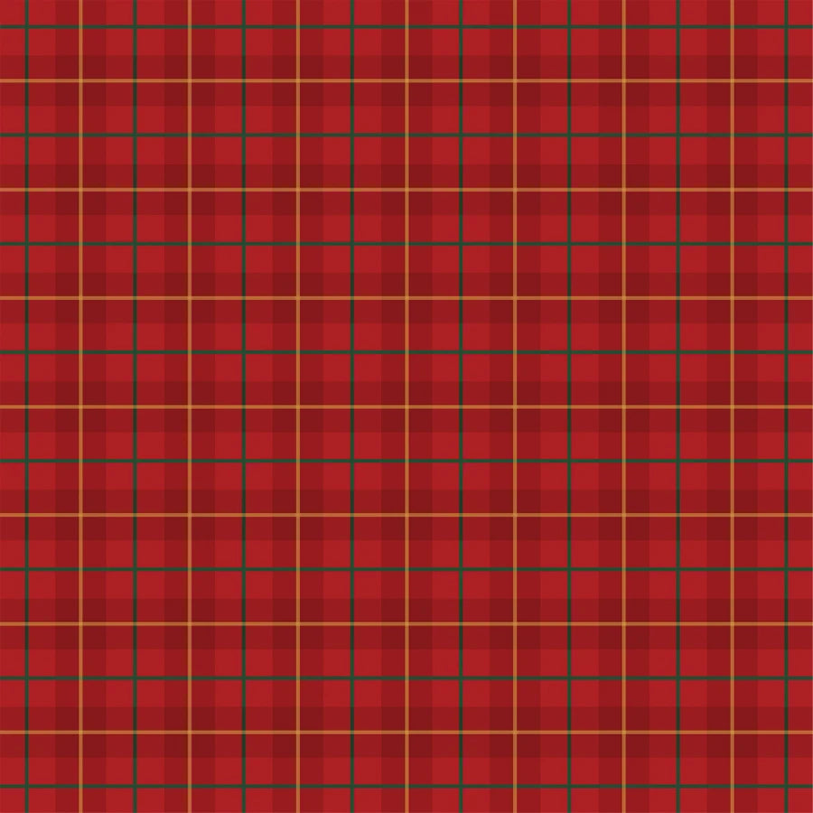 Carta Bella - Classic Christmas - Wrapping Paper Plaid