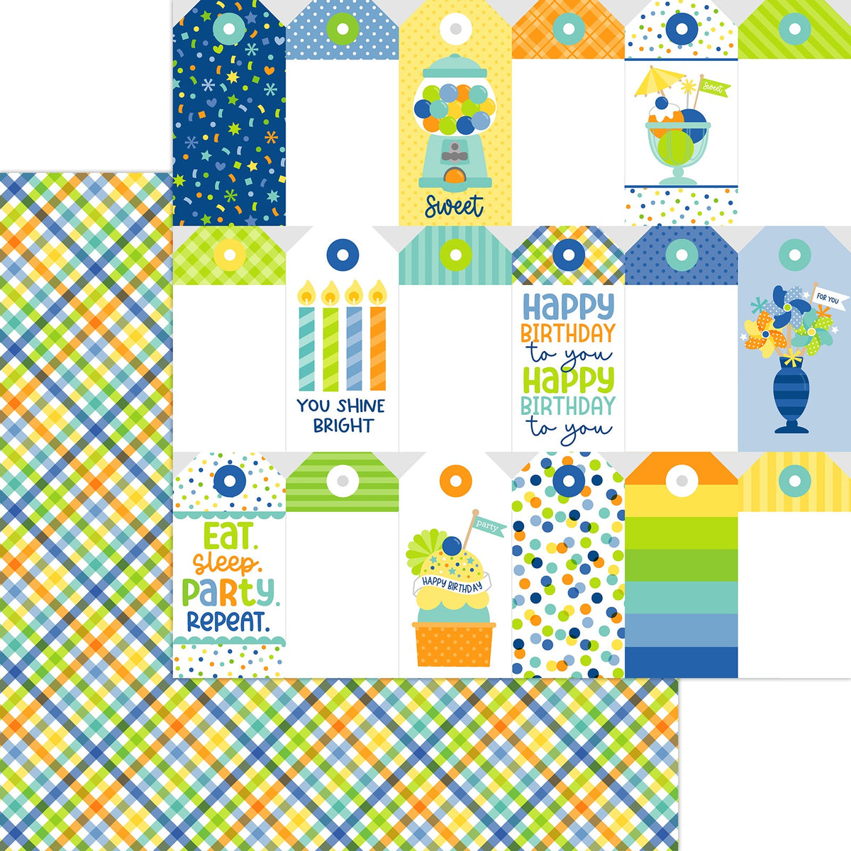Doodlebug - Balloons & Banners - Check It Out