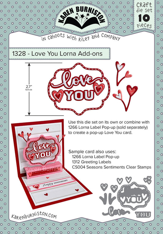 Karen Burniston - 1328 Love You Lorna Add-ons