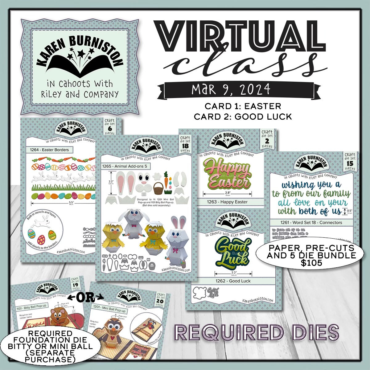 Karen Burniston Mar ‘24 Virtual Class
