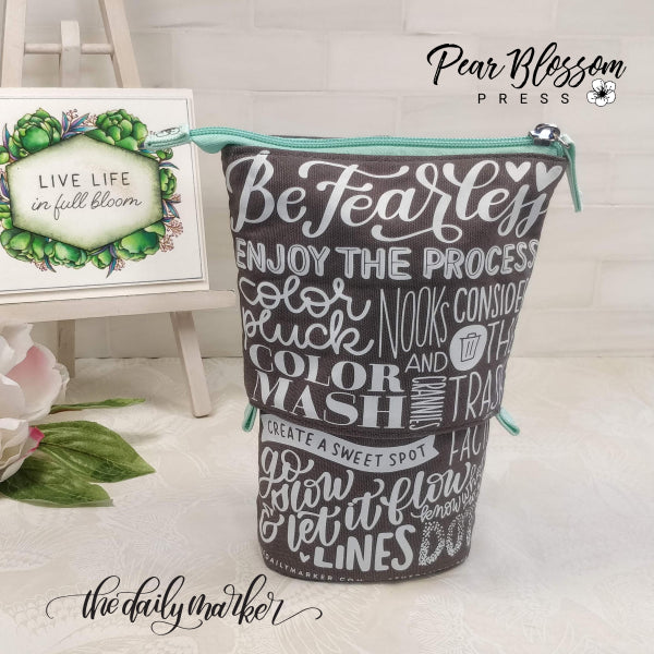 Pear Blossom Press - Collapsible Marker Bag