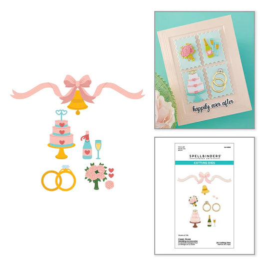 Spellbinders - Cutting Dies - Classic Mouse Wedding Accessories