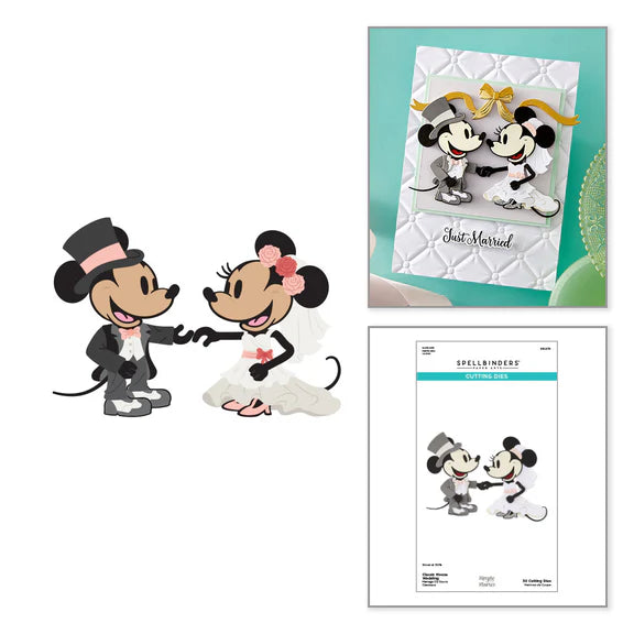 Spellbinders - Cutting Dies - Classic Mouse Wedding