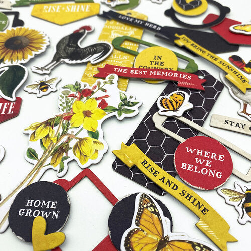 49 & Market - Vintage Artisty Countryside - Chipboard Set