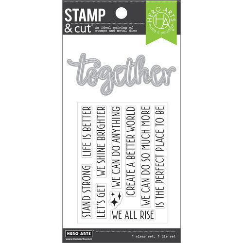 Hero Arts - Stamp & Cut - Together